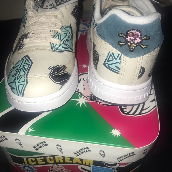 BBC X REEBOK ICE CREAM EDITION SIZE 8 - Picture 2 of 4